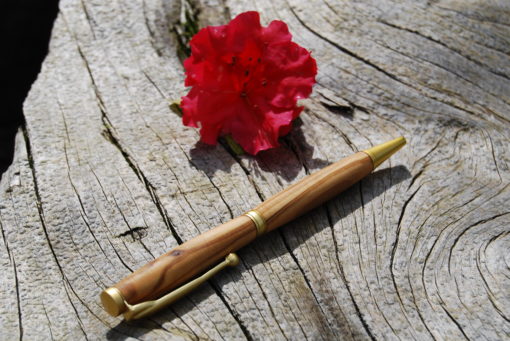 Penna in legno di ulivo